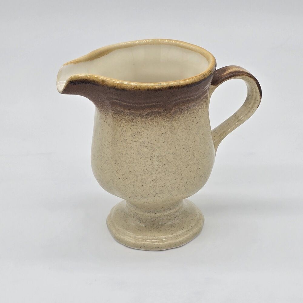 Vintage Mikasa Whole Wheat E8000 Creamer 10oz 4 3/8"